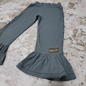 Matilda Jane EUC Ruffle Bell Leggings Girls Size 8 Character Counts Boutique